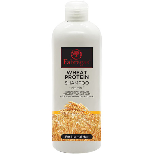 شامپو مو فابریگاس مدل Wheat Protein حجم 400 میلی لیتر