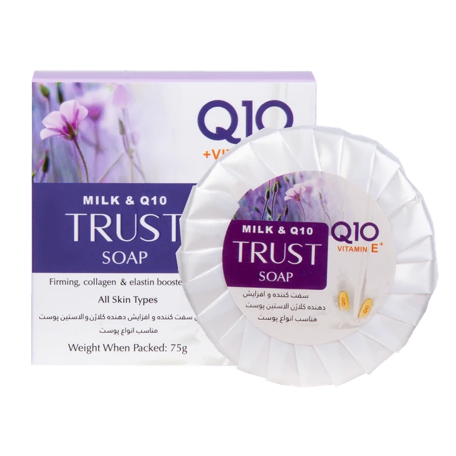 صابون شیر و  تراست Q10