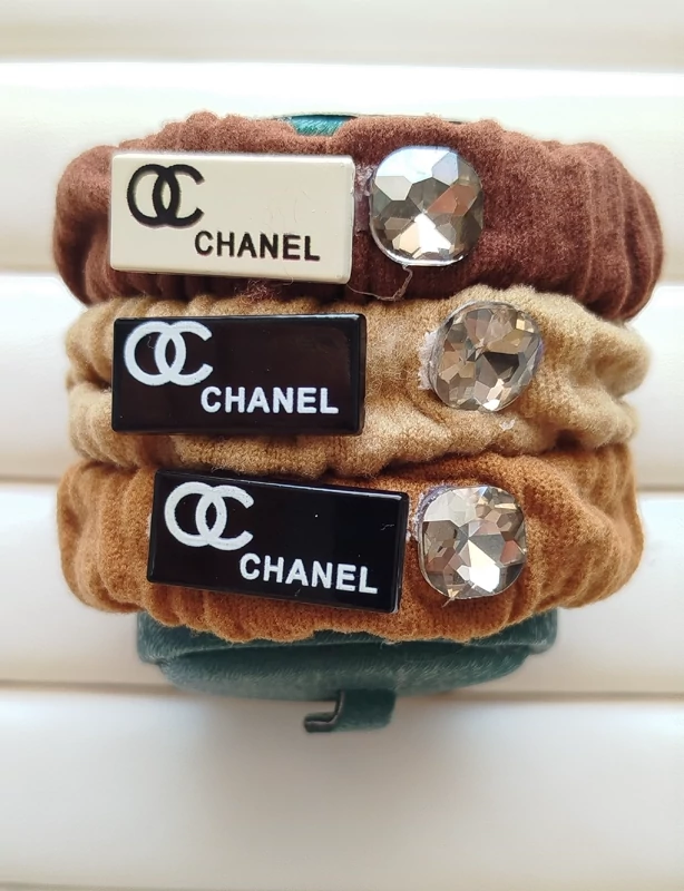 کش مو نگین دار CHANEL کد 20