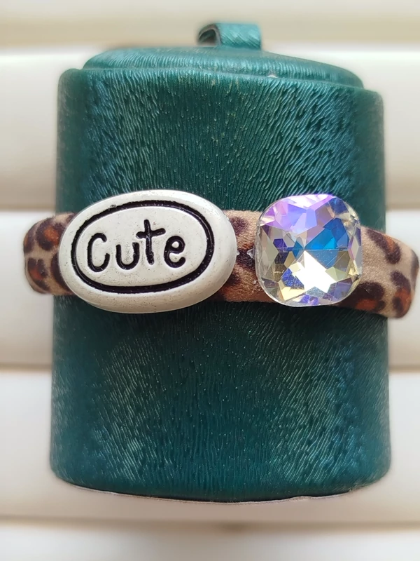 کش مو پلنگی نگین cute کد 26
