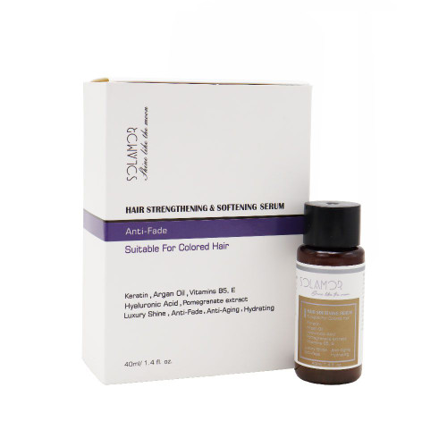 سرم تقویت کننده موی رنگ شده سولامور حجم 40ml