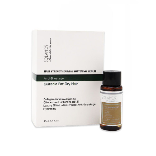 سرم تقویت کننده و نرم کننده موی خشک سولامور حجم 40ml
