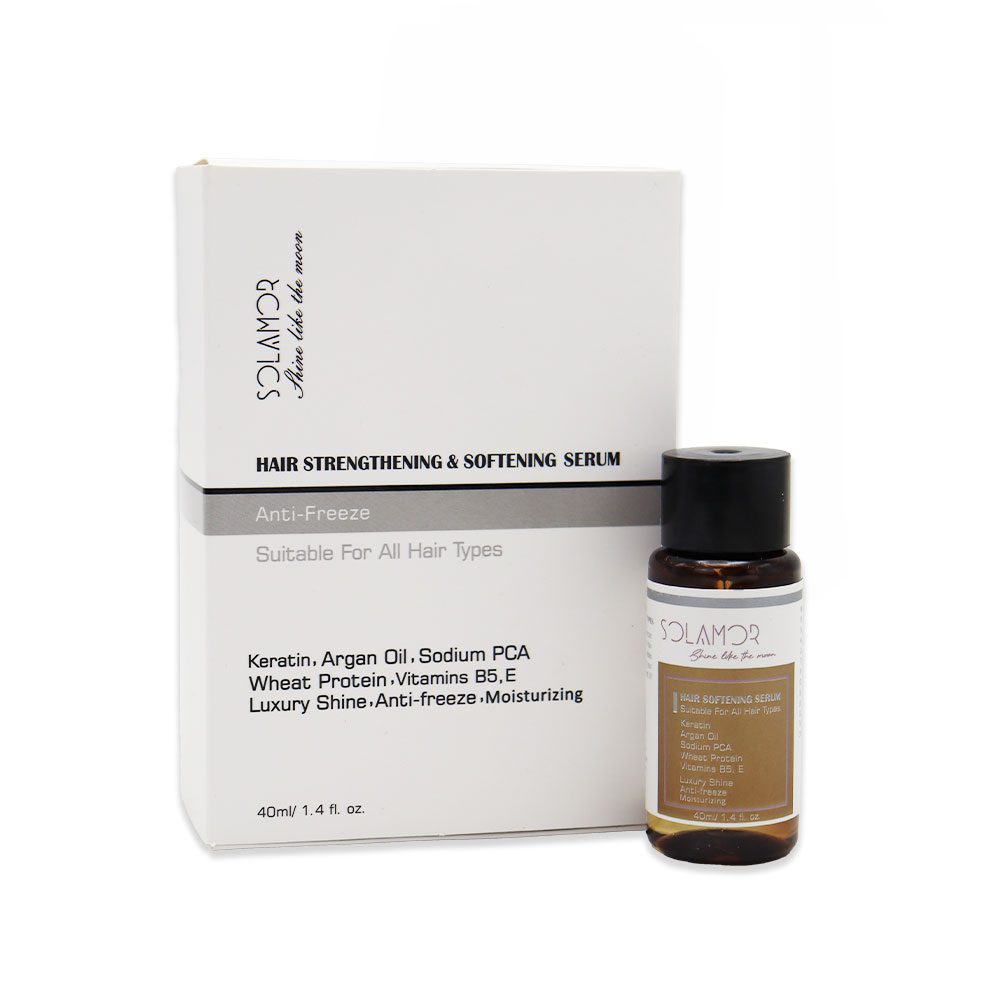 سرم تقویت کننده آنتی فریز انواع مو سولامور حجم 40ml