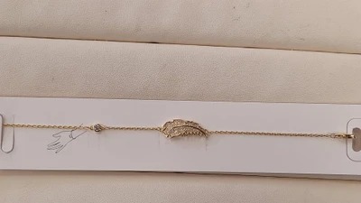 دستبند طرح برگ _ کد 51