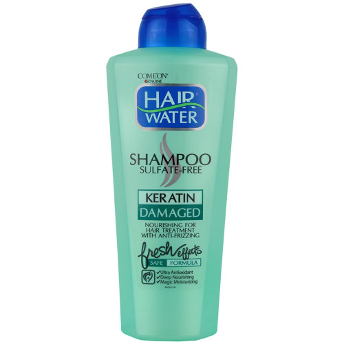 شامپو کراتینه فاقد سولفات هیر واتر حجم 400ml