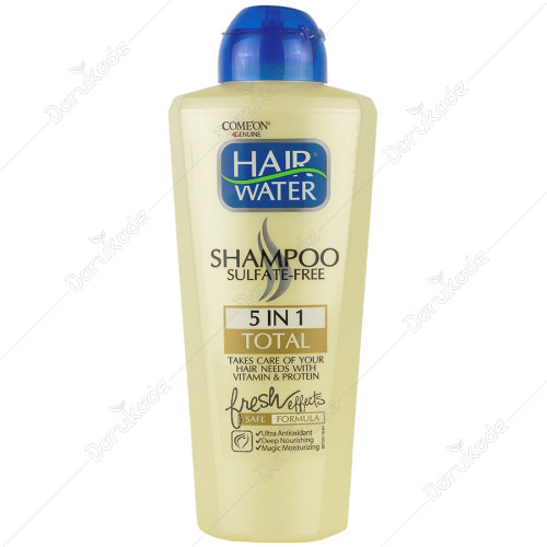 شامپو توتال 5 در 1 هیر واتر حجم 400ml