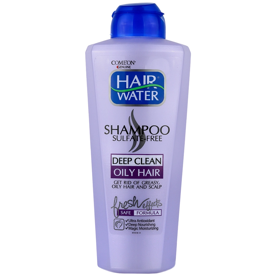 شامپو موی چرب فاقد سولفات هیر واتر حجم 400ml