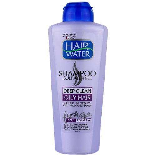 شامپو موی چرب فاقد سولفات هیر واتر حجم 400ml