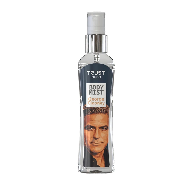 بادی میست مردانه TRUST aura مدل George Clooney