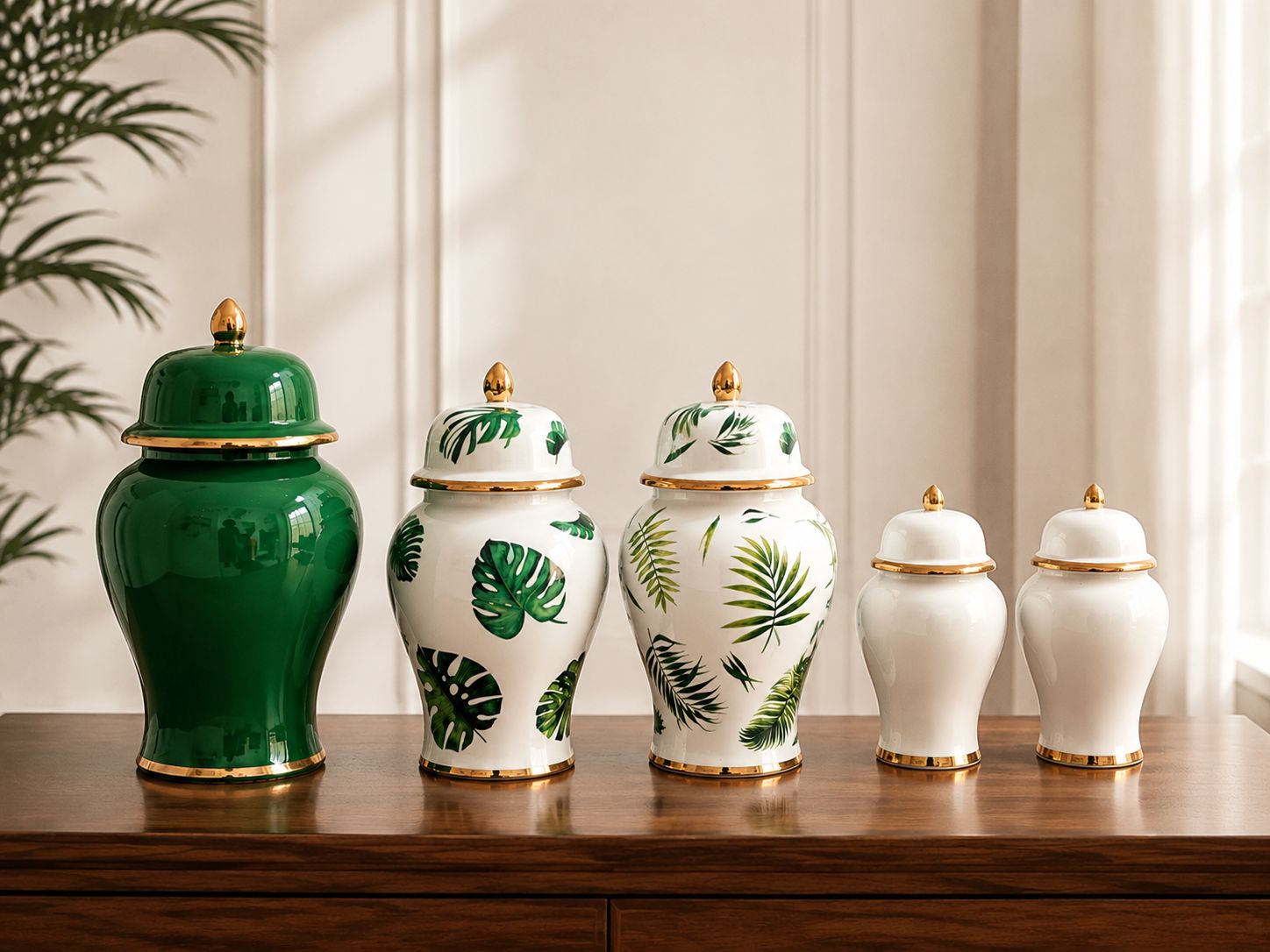 ست جار سرامیکی مدل Tropical