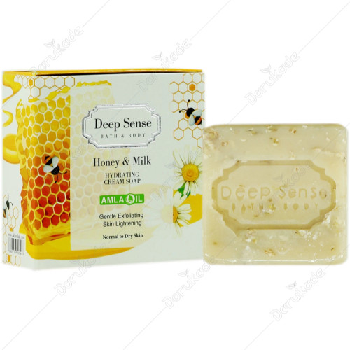 صابون کرمی آبرسان شیرعسل 75g دیپ سنس
