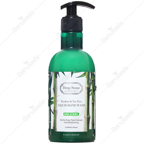 مایع دستشویی کرمی بامبو و درخت چای 400ml دیپ سنس