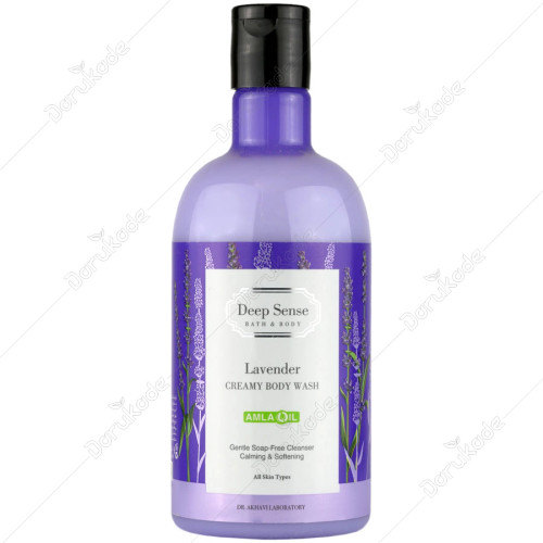 شامپو بدن کرمی لوندر 400ml دیپ سنس