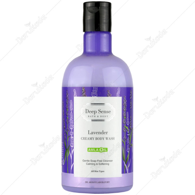 شامپو بدن کرمی لوندر 400ml دیپ سنس