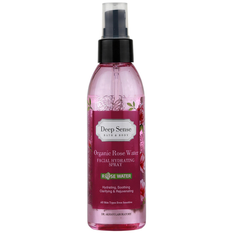 اسپری مرطوب کننده صورت رز 150ml دیپ سنس
