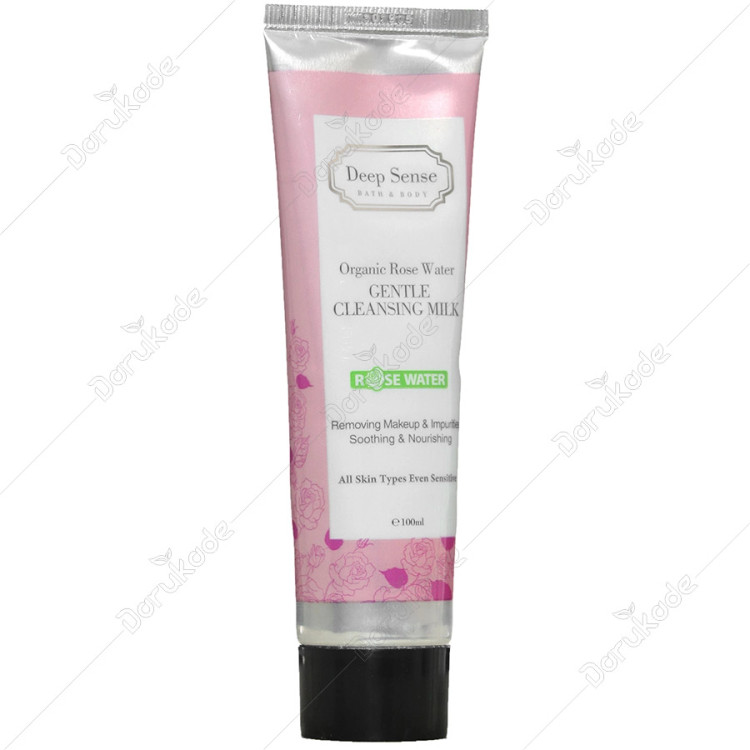 شیر پاک کن گلاب 100ml دیپ سنس