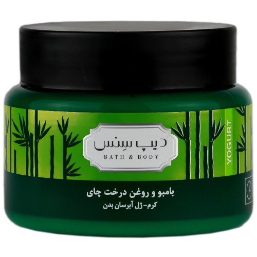 کرم ژل آبرسان بدن درخت چای و بامبو 250ml دیپ سنس
