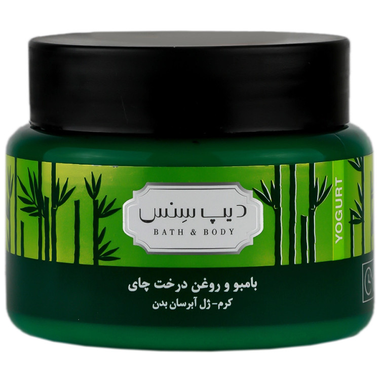 کرم ژل آبرسان بدن درخت چای و بامبو 250ml دیپ سنس