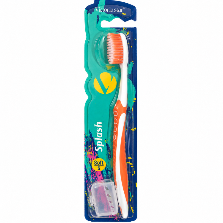 مسواک نرم ویکتوریا استار مدل Splash Soft